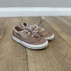 Keds x Kate Spade champion glitter shoes - girls size 5.5